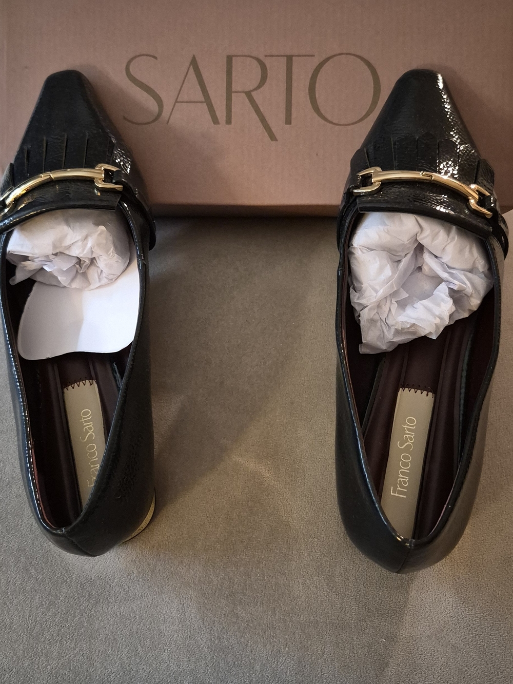 Patent Leather Shoes.